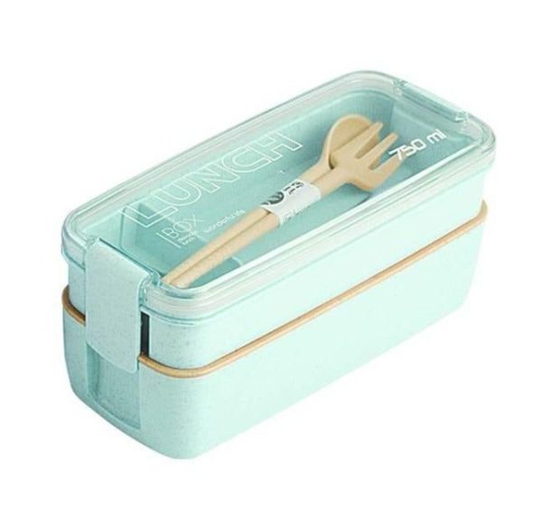 lunch box verte 2 étages