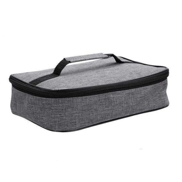 petite pochette isotherme grise
