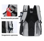 sac isotherme bleu pour pique-nique