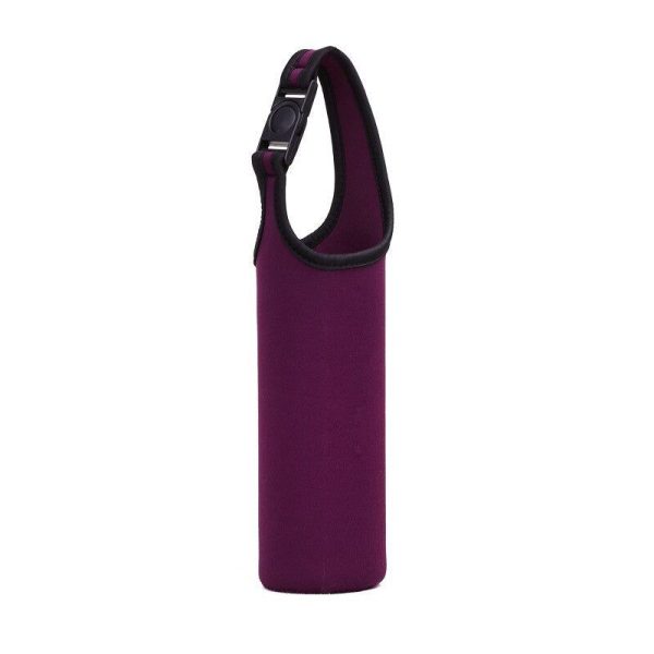 sac isotherme bouteille fuchsia