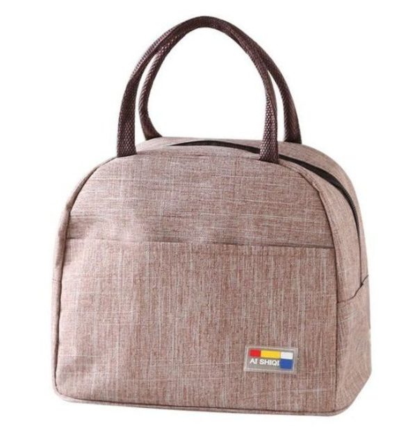sac isotherme repas beige